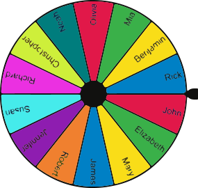 random color picker wheel